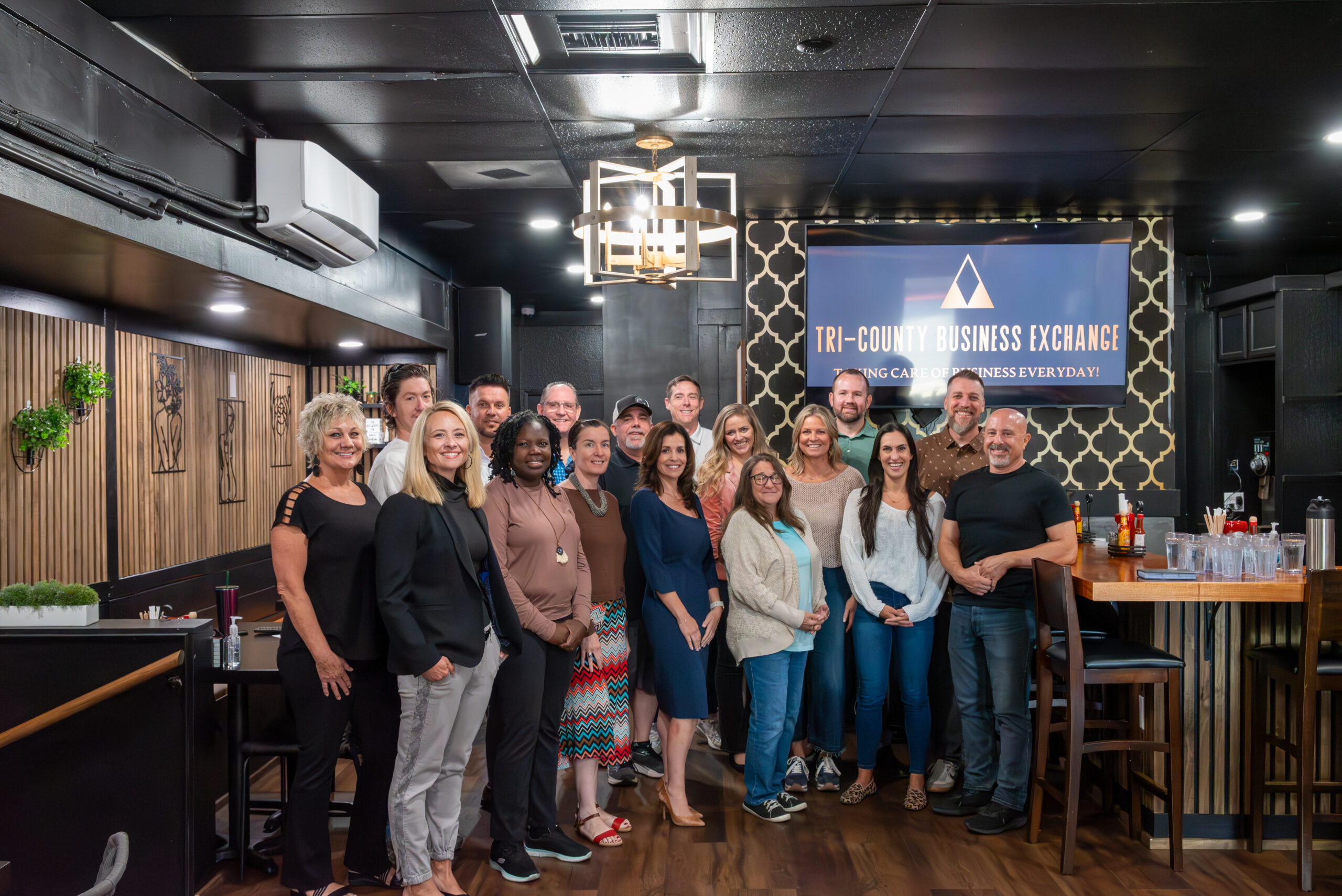 Tri-County Business Exchange members networking